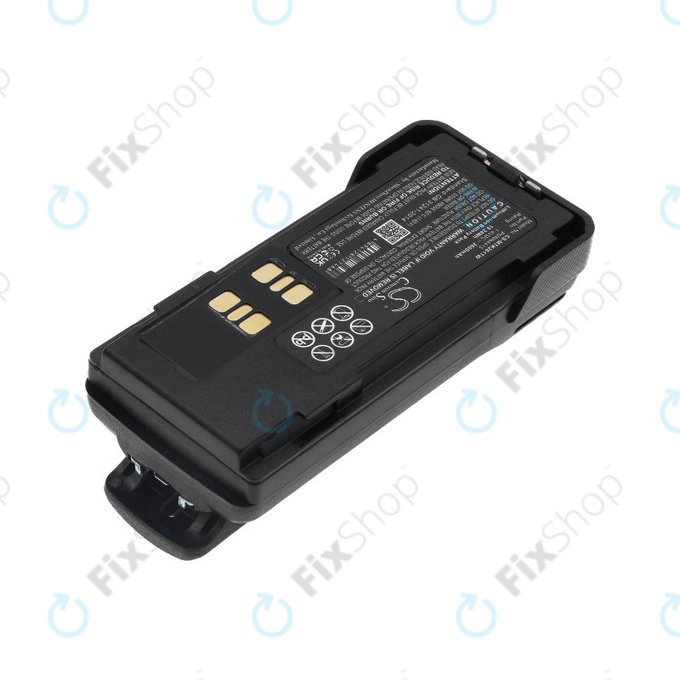 Batterie pour Motorola DP2000, Motorola DP2400, 2600mAh, Li-Ion, 7.4V, PMNN4415, HQ