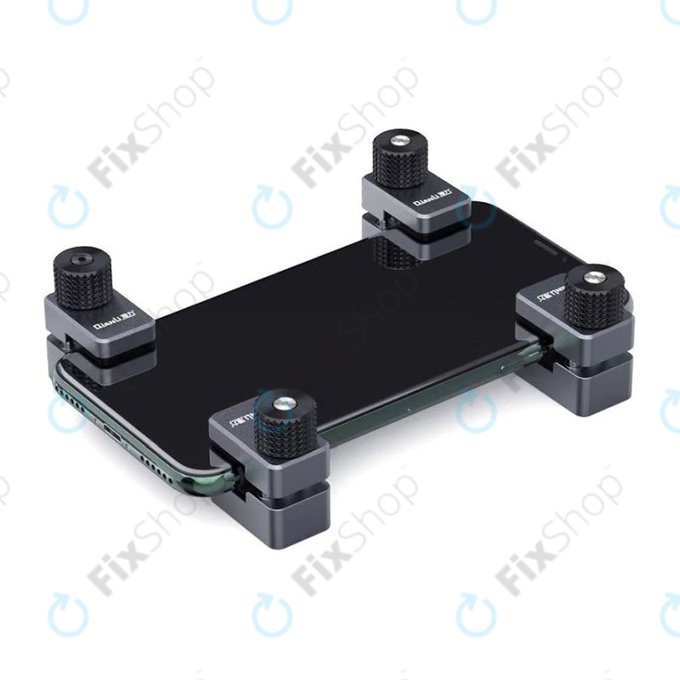 QianLi iClamp - Pince en aluminium avec remplissage en caoutchouc - Portée 11 mm (4 pièces)