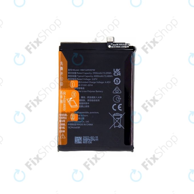 Honor X8 - Batterie HB416492EFW 4000mAh