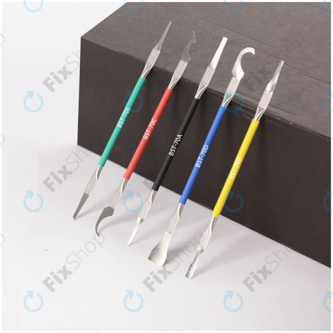 Best BST-70 - Ensemble d'outils de levier de colle pour dissolvant de processeur de puce BGA