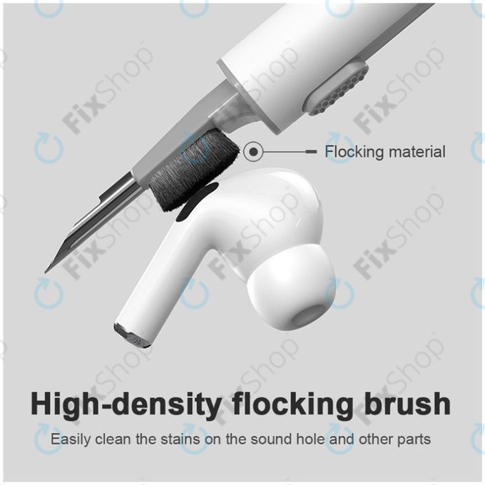 Stylo nettoyant pour le nettoyage des téléphones et des écouteurs (blanc)