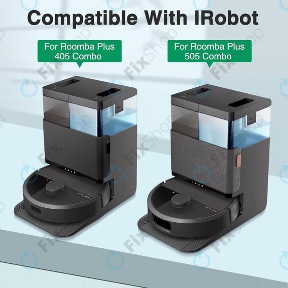 Chiffon de vadrouille, 2 pièces pour iRobot Roomba Plus 505, 507, 405, 4020