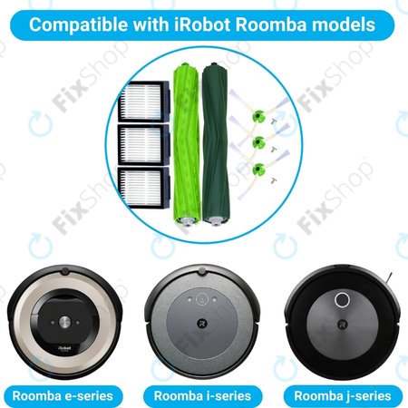 iRobot Roomba e-series, i-series, j-series - Ensemble complet