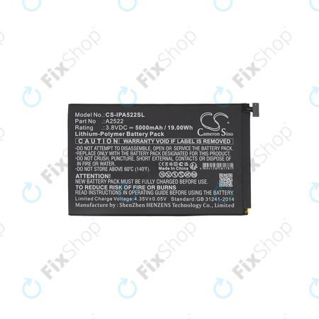 Apple iPad Mini 6 - Batterie A2522 5000mAh HQ