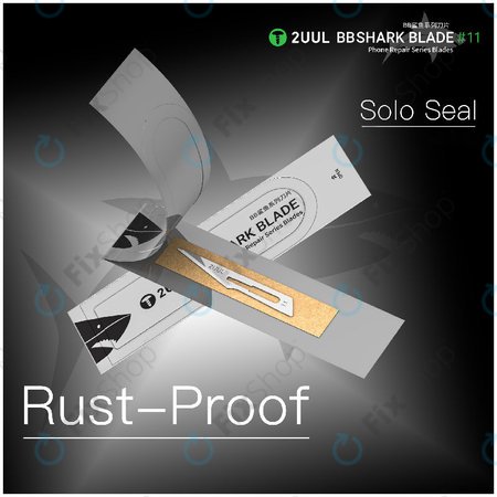 Lames de scalpel Shark n°11, BB, 2UUL DA18, 100 pcs/boîte