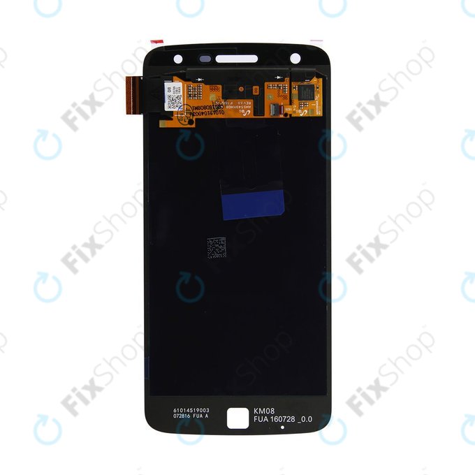 Motorola Moto Z Play XT1635 - Écran LCD + Écran Tactile (Noir) - 01019104003W Genuine Service Pack