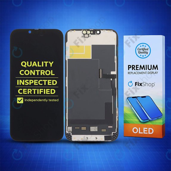 Écran Soft OLED pour iPhone 13 Pro Max, Tactile avec cadre, DIAGNOSTIC