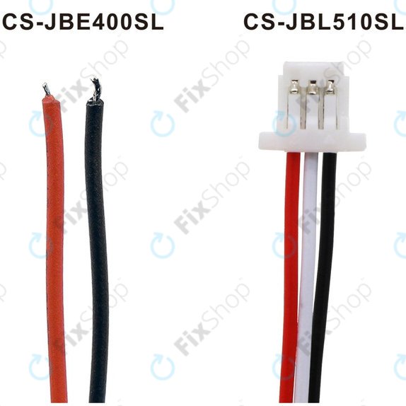 Batterie pour JBL Tune 510BT, 450mAh, Li-Pol, 3.7V, 02-553-3494, HQ