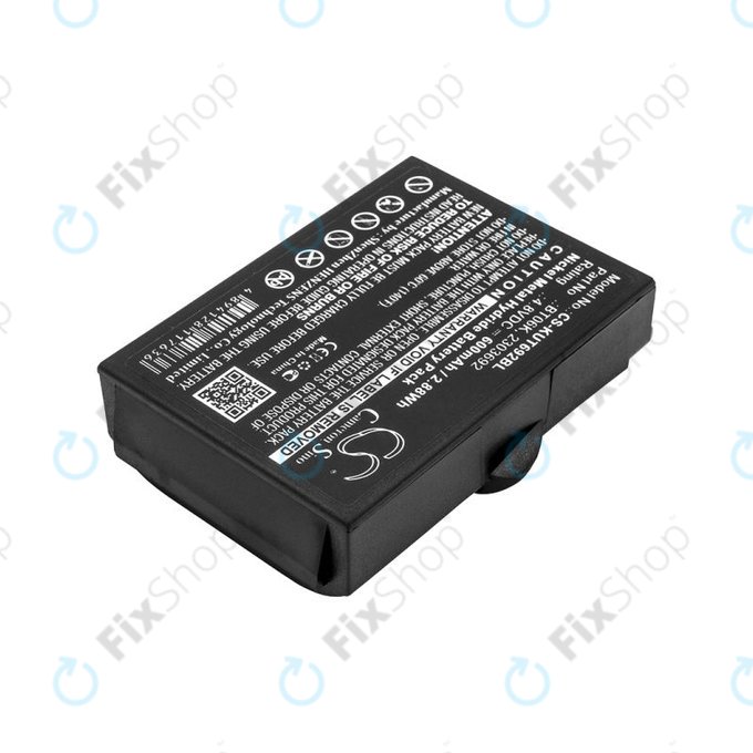 Batterie pour Ikusi T70, TM70, 600mAh, Ni-MH, 4.8V, BT06K, HQ