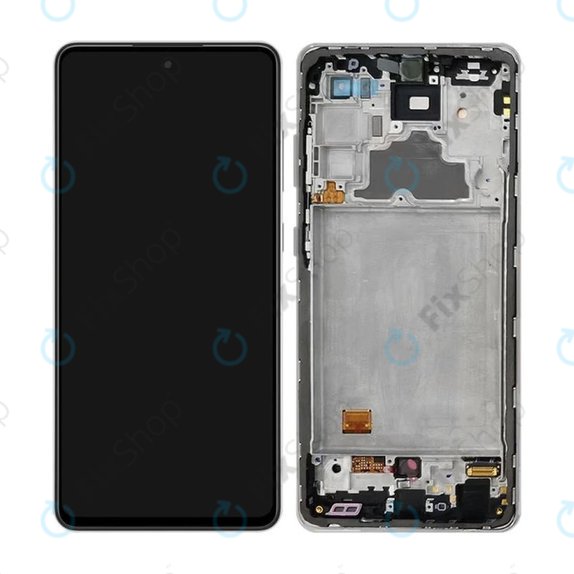 Samsung Galaxy A72 A725F, A726B - Écran LCD + Écran tactile + Cadre (Noir) OLED
