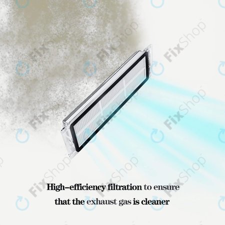 Xiaomi Roborock S5, S5 Max, S6, S6 MaxV, S6 Pure, E4, E5, Mijia 1S, Mi Robot Vacuum Mop 1S, Xiaowa E2, E3, Lite C10 - Filtre anti-poussière (2pcs)