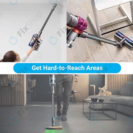 Dyson V-series, Outsize - Tube d'aspiration (Argent)