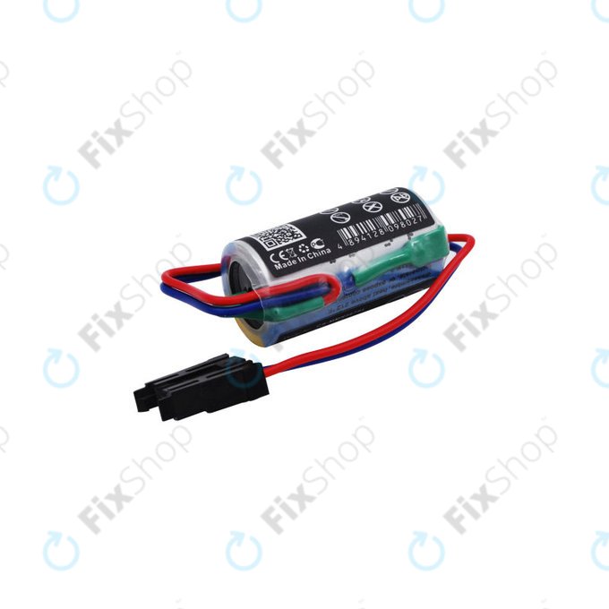 Batterie pour Mitsubishi Robot Control PLC, A RH, MR, 1700mAh, Li-MnO2, 3.6V, B9670-MC, HQ
