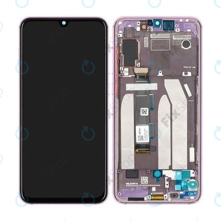 Xiaomi Mi 9 SE M1903F2G - Écran LCD + Écran Tactile + Cadre (Violet Lavande) - 5612100040B6 Genuine Service Pack