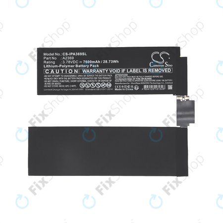 Apple iPad Pro 11.0 (3rd Gen 2021) - Batterie A2369 7600mAh HQ