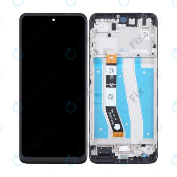 Motorola Moto G14 - Écran LCD + Ecran Tactile + Cadre (Steel Gray) TFT