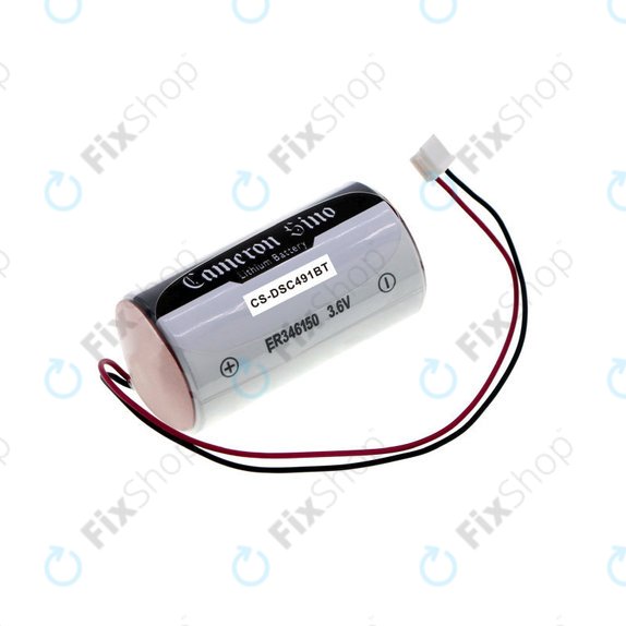 Batterie pour DSC WT4911B, WT4911R Wireless Outdoor Siren, 14500mAh, Li-MnO2, 3.6V, ER34615M-T1, HQ