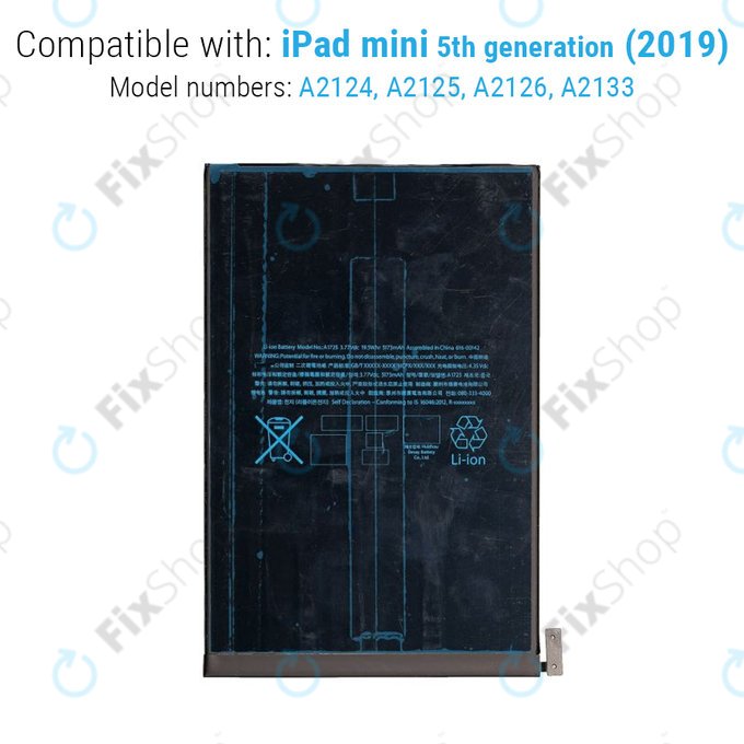 Apple iPad Mini 5 - Batterie 5124mAh