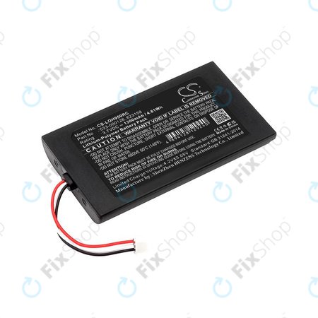 Batterie pour Logitech Harmony 9, 1300mAh, Li-Pol, 3.7V, 533-000128, HQ