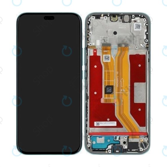 Honor 400 Lite - Écran LCD + Écran tactile + Cadre (Marrs Green) - 0235ANTH Genuine Service Pack