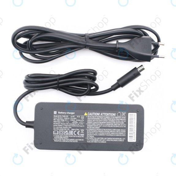 Xiaomi Mi Electric Scooter 1S, 2 M365, Essential, Pro, Pro 2 - Chargeur 41V / 1.7A - C002450000400, C002470000200, C002470001400, C002470001500 Genuine Service Pack