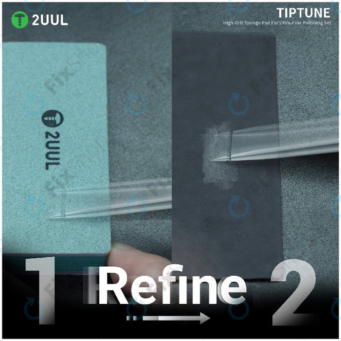 Kit de tampons micro-abrasifs pour polissage ultra-fin, 2UUL FM02