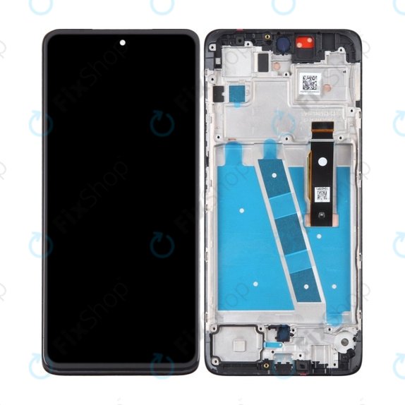 Motorola Moto G72 XT2255 - Écran LCD + Ecran Tactile + Cadre (Meteorite Gray) OLED