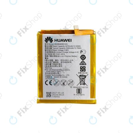 Huawei Honor 6X (BLN-L21) - Batterie HB386483ECW 3340mAh - 24022033 Genuine Service Pack