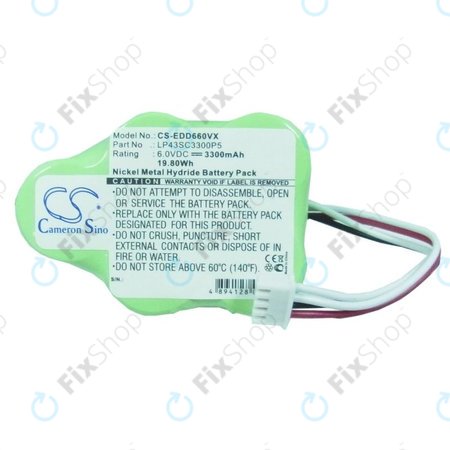 Ecovacs Deebot D-series - Batterie LP43SC3300P5 Ni-MH 6.0V 3300mAh HQ
