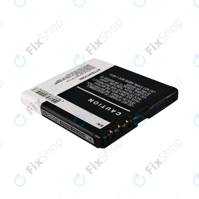 Batterie pour Nokia N78, N79, N95 8GB, 1100mAh, Li-Ion, 3.7V, BL-6F, HQ