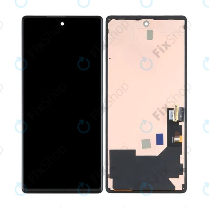 Google Pixel 6 - Écran LCD + Écran tactile + Cadre (Noir) TFT