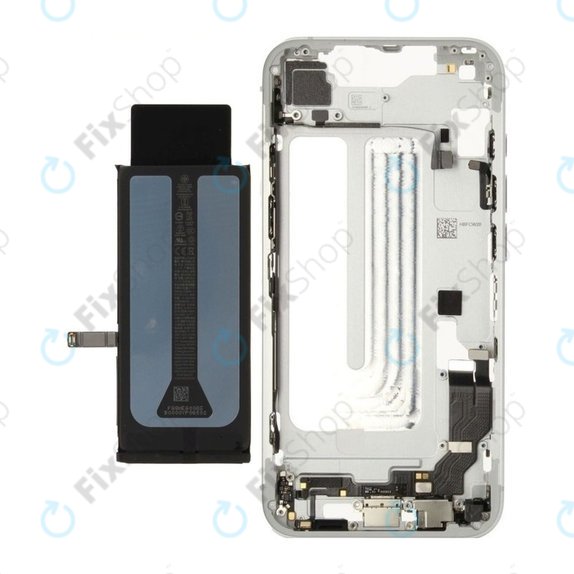 Cadre central avec batterie pour iPhone 16e | White | ZD076-00698 | Genuine Apple