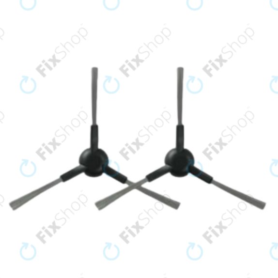 Kit de pièces de rechange pour Xiaomi Mi Robot Vacuum S20+, S10+, X20+, X10+ (2x Brosse principale, 4x Filtre, 4x Brosse latérale – noire, 8x Chiffon de vadrouille, 4x Sac à poussière)
