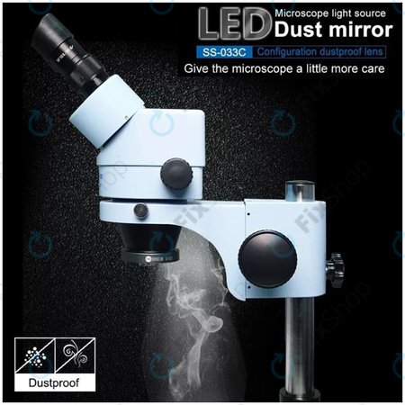 Sunshine SS-033C - Miroir anti-poussière + lumière LED réglable