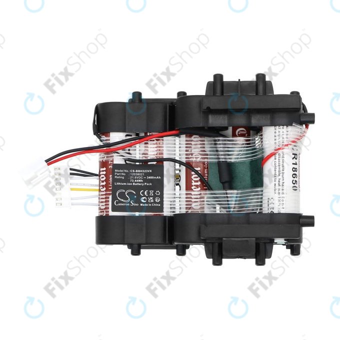 Batterie pour Bosch Flexxo Series 4, Flexxo Gen2 Series, 3400mAh, Li-Ion, 21.6V, 12026553, HQ