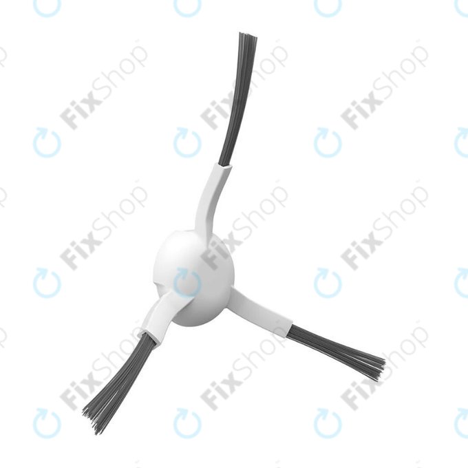 Brosse latérale, 2 pièces, Blanche pour Xiaomi Mi Robot Vacuum S20+, S10+, X20+, X10+