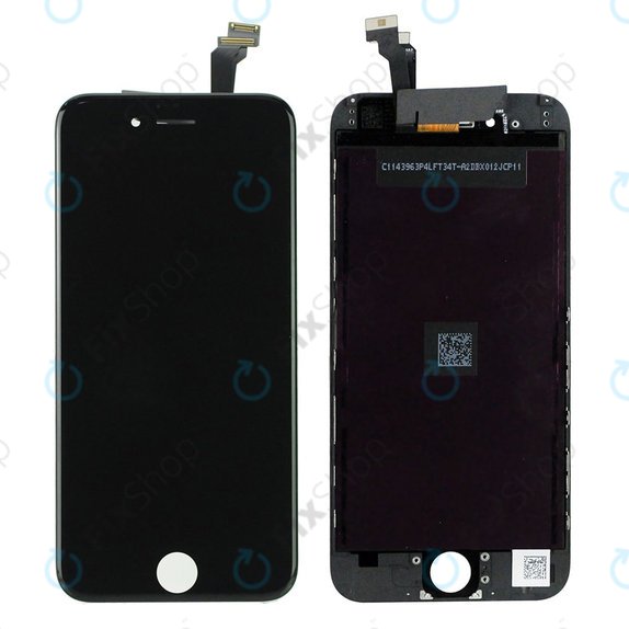 Écran pour iPhone 6, Black, Tactile avec cadre