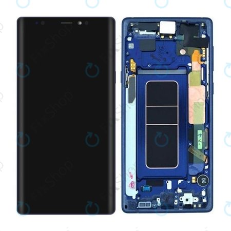Samsung Galaxy Note 9 N960U - Écran LCD + Ecran Tactile + Cadre (Bleu Océan) - GH97-22269B, GH97-23737B, GH97-22270B Genuine Service Pack