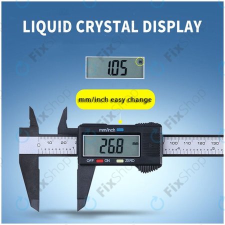 ProStormer - Outil de mesure en plastique (150mm)