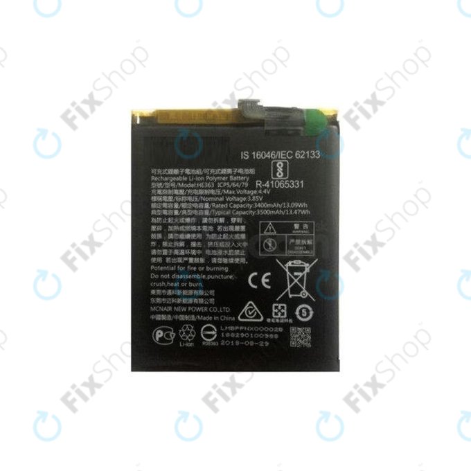 Nokia 8.1 (Nokia X7) - Batterie 20PNX0W0004, HE362, HE363 3500mAh