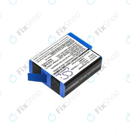 Batterie pour Gopro Hero 9, 11, 1720mAh, Li-Ion, 3.85V, SPBL1B, HQ