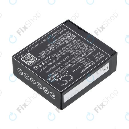 Batterie pour SJCAM SJ4000, SJ5000, 900mAh, Li-Ion, 3.7V, SJ4000B, HQ