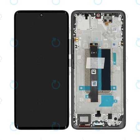 Xiaomi Redmi Note 13 Pro+ 23090RA98C - Écran LCD + Ecran Tactile + Cadre (Midnight Black) - 560002N16U00 Genuine Service Pack