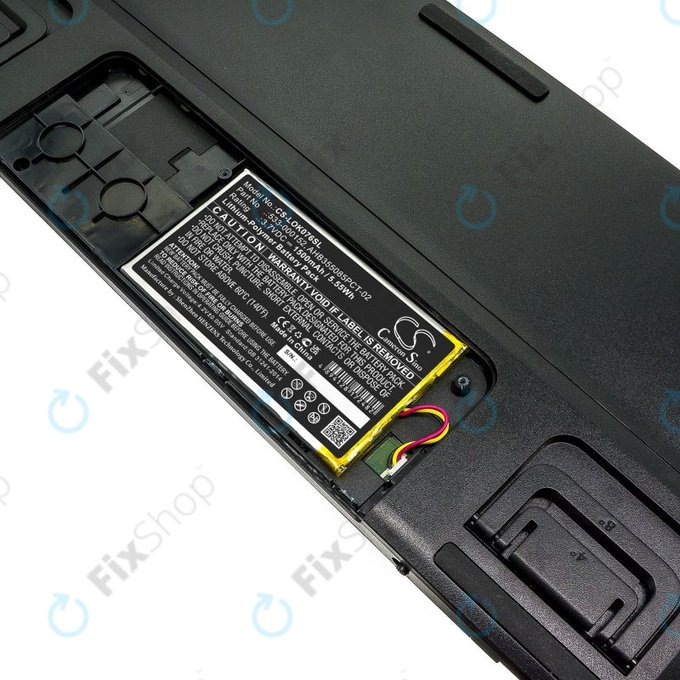 Batterie pour Logitech G913, G913 TKL, G915, G915TKL, 1500mAh, Li-Pol, 3.7V, 533-000152, HQ