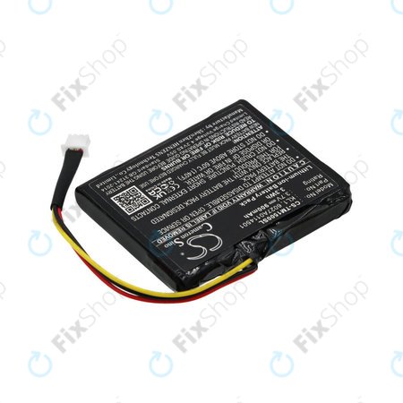 Batterie pour TomTom Via 1405, 900mAh, Li-Ion, 3.7V, 6027A0114501, HQ