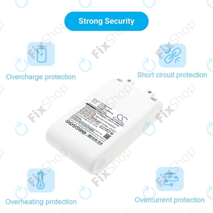 Xiaomi Dreame G10, G20, T10, T20 - Batterie 3027689 Li-Ion 25.2V 2400mAh HQ