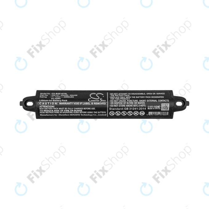 Batterie pour Bose SoundLink 1, 2, 3, 2200mAh, Li-Ion, 11.1V, 330107, HQ