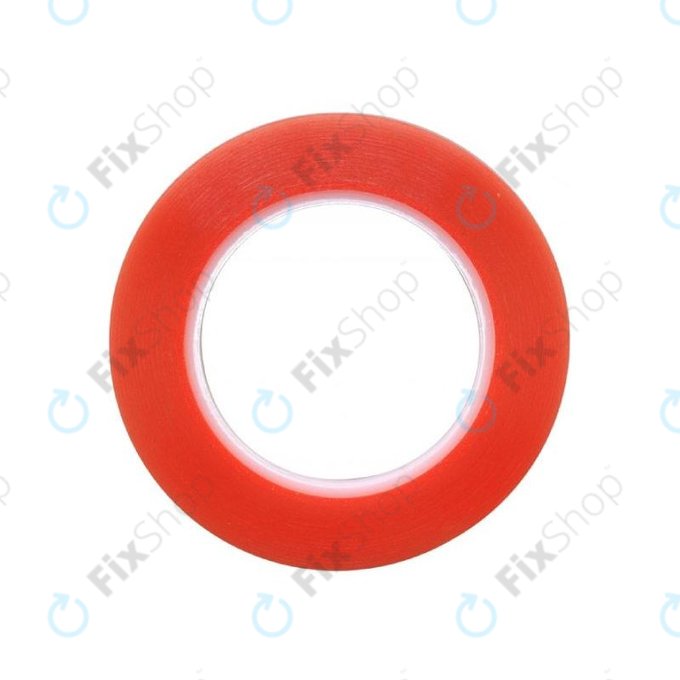 Magic RED Tape - Ruban Adhésif Double Face - 8 mm x 25 m (Transparent)