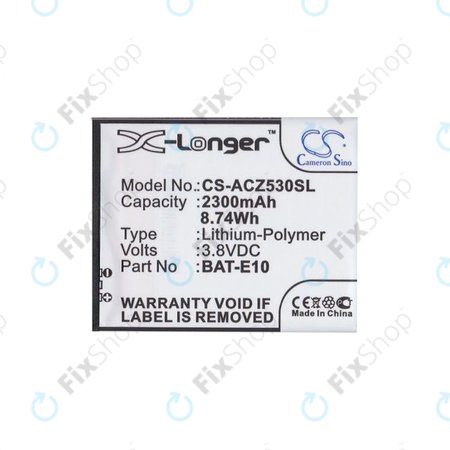 Acer Liquid Z530 - Batterie BAT-E10 2300mAh HQ