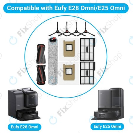 Eufy E28 Omni, E25 Omni - Ensemble complet